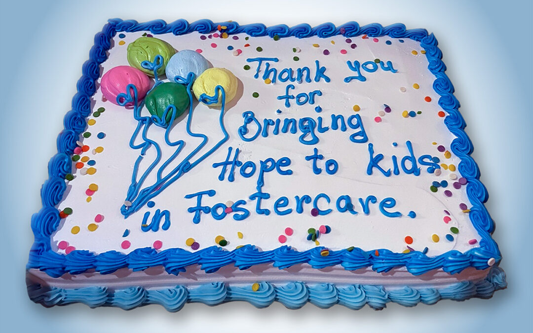 Thank You to All Who Brought Hope to Children in Foster Care!